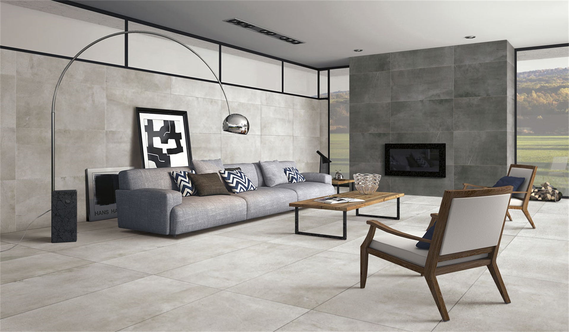 Verona Ash In/Ext Tile 300x600