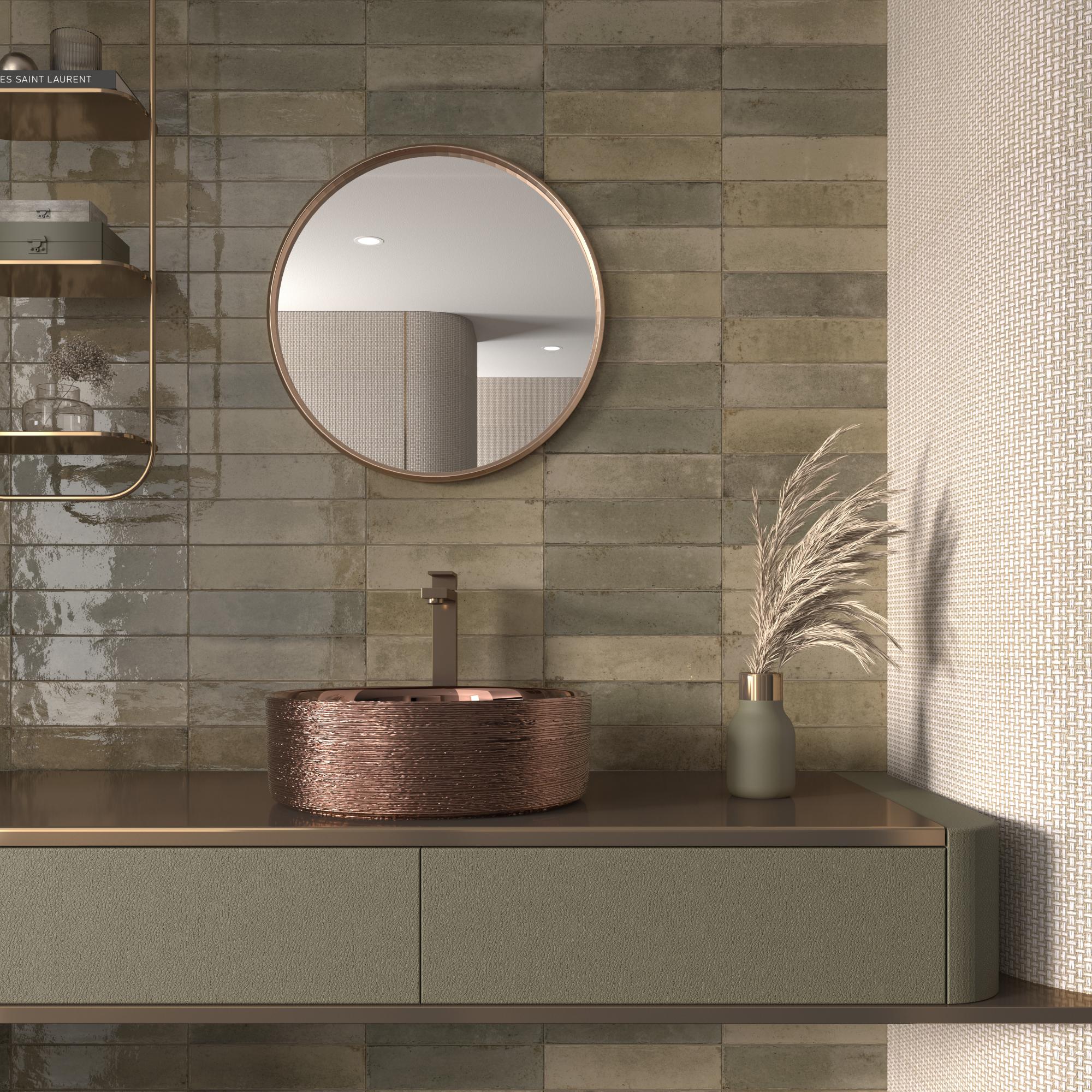 Agadir Musgo Subway Tile 70x280