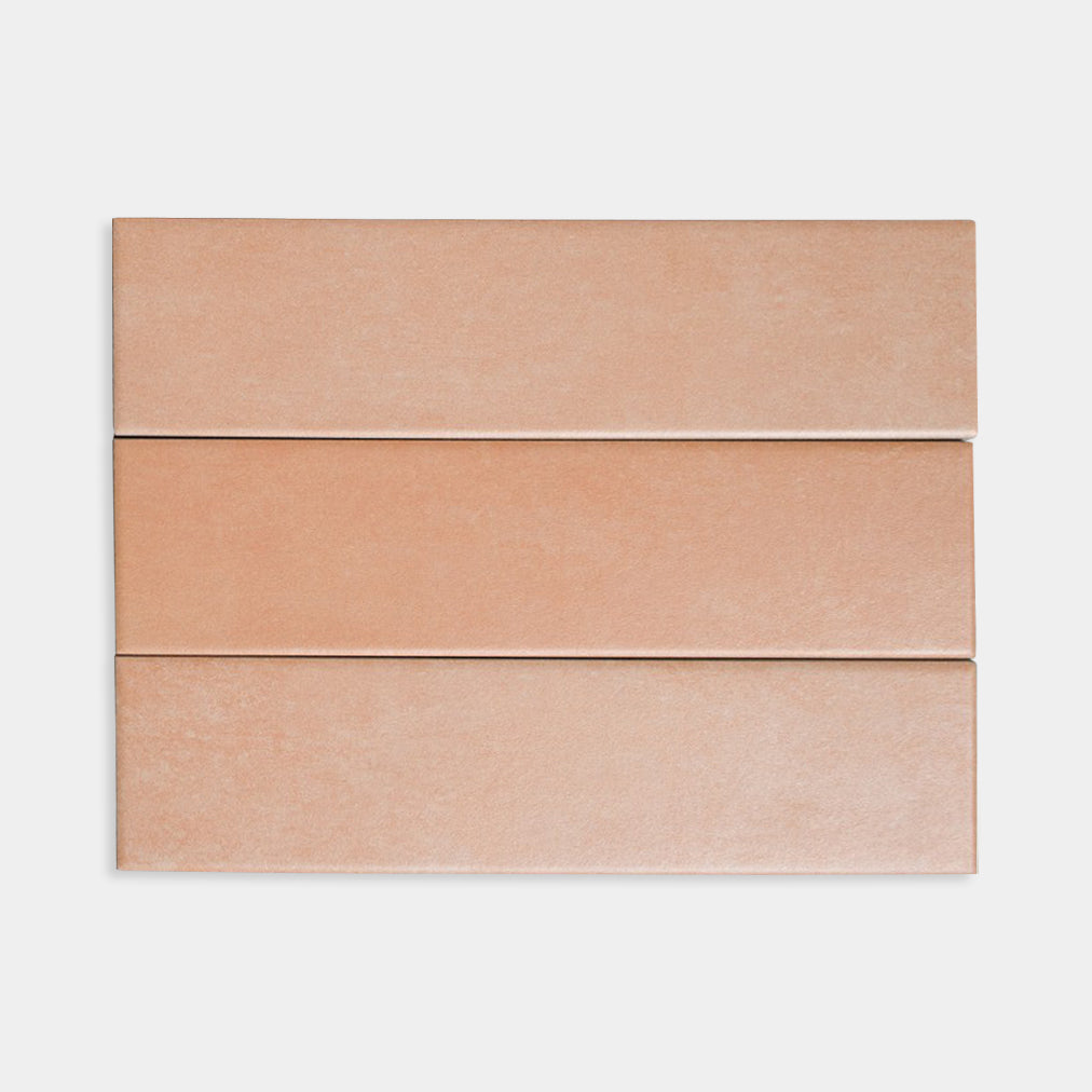 Bermi Peach Matt Subway Tile 75x300