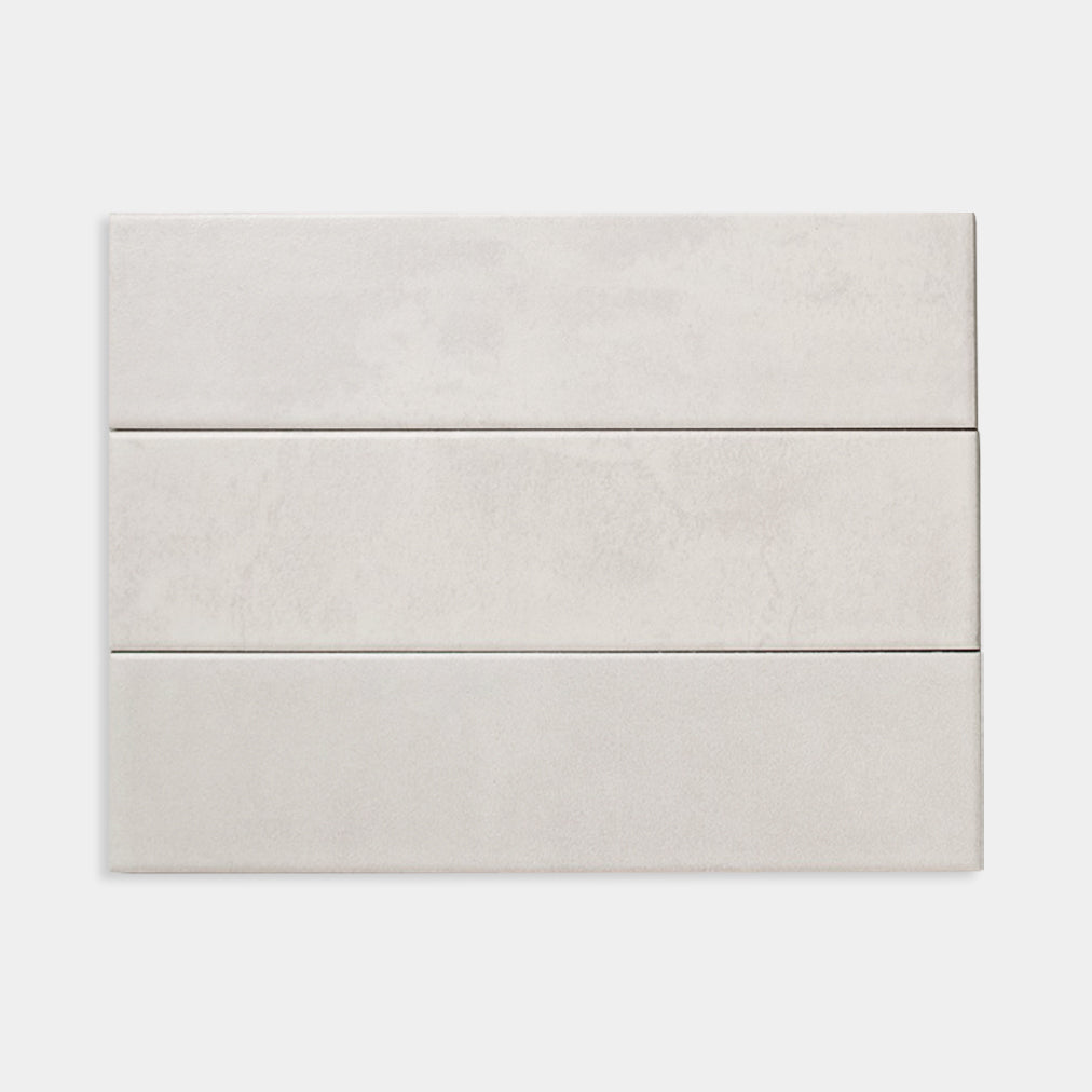 Bermi White Matt Subway Tile 75x300
