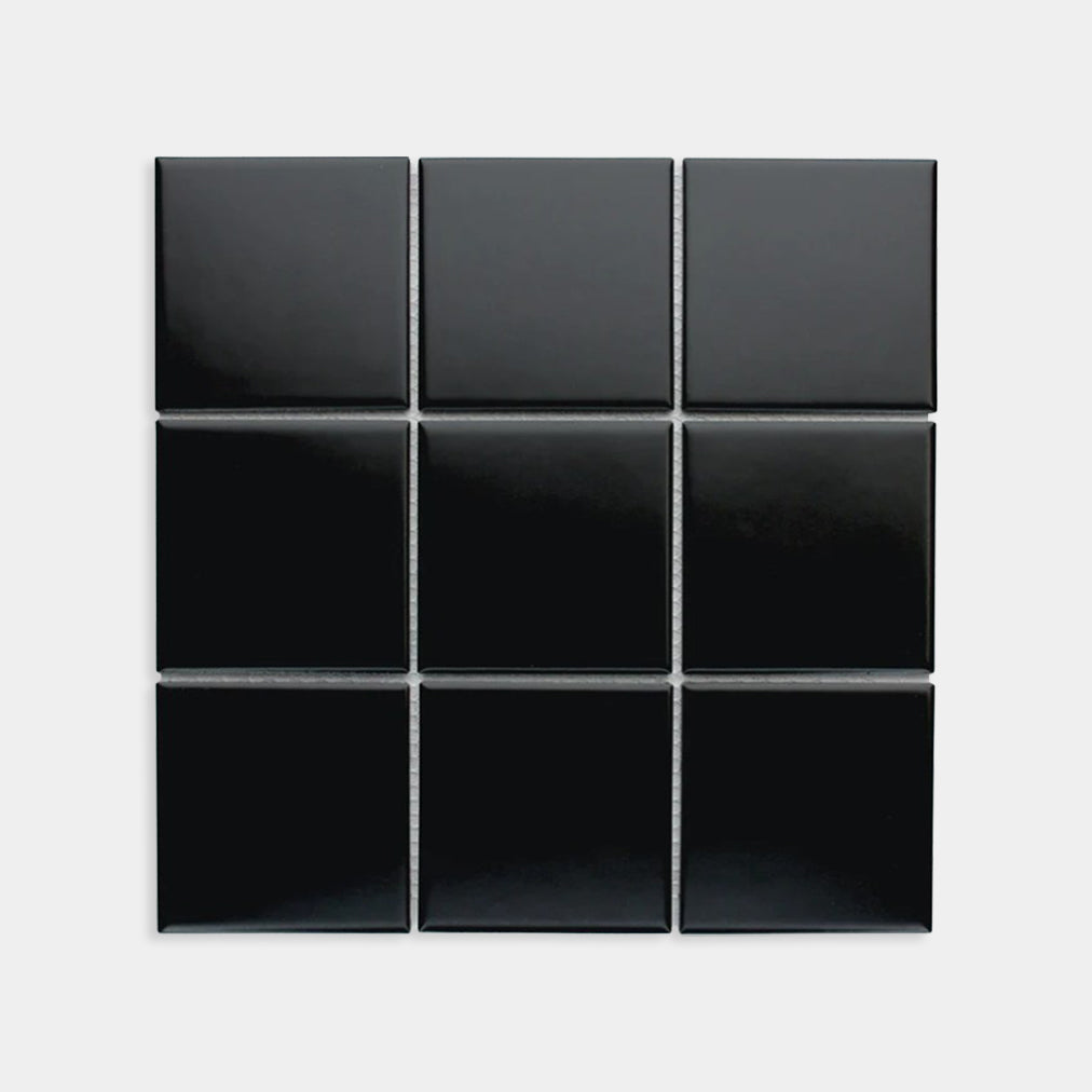 Black Matt Large Square 97x97