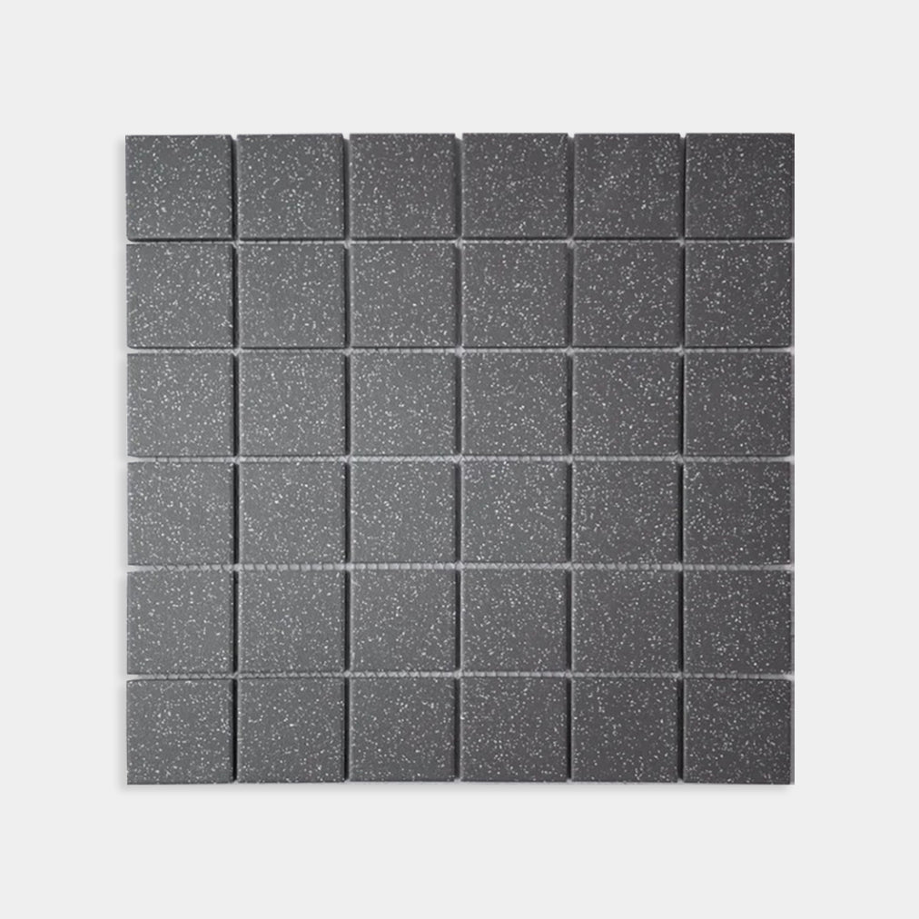 Black Speckled Unglazed Square 48x48