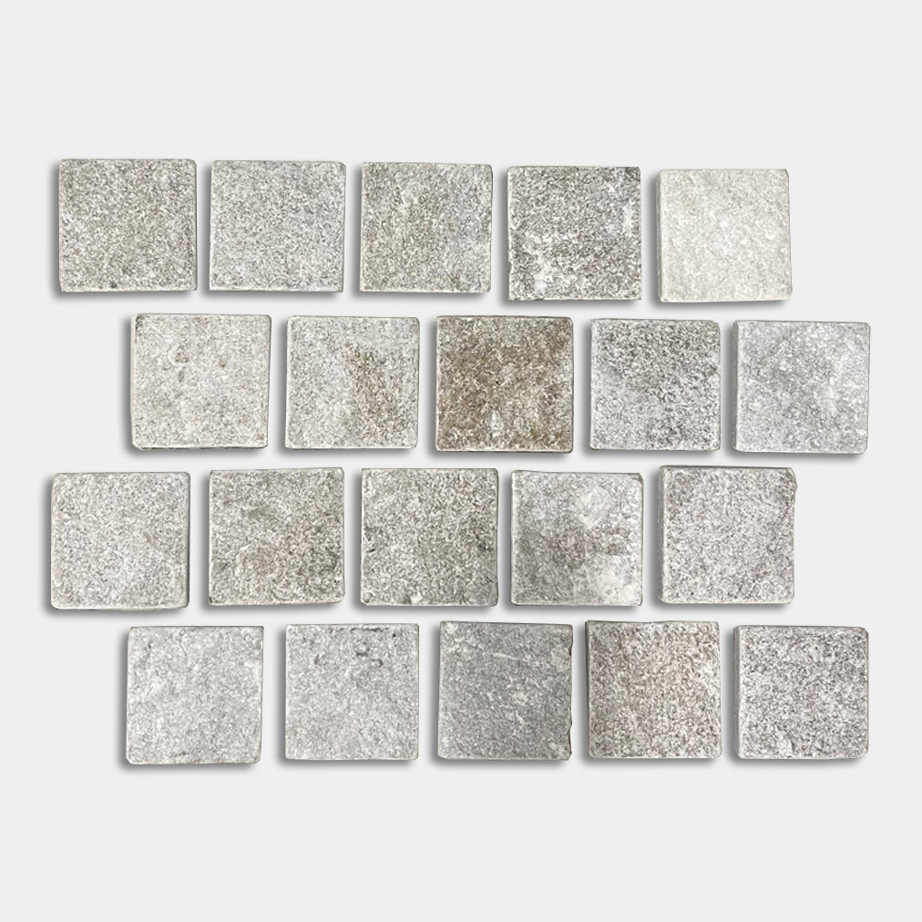 Lisbon Natural Quartzite Cobblestone 90x90x20