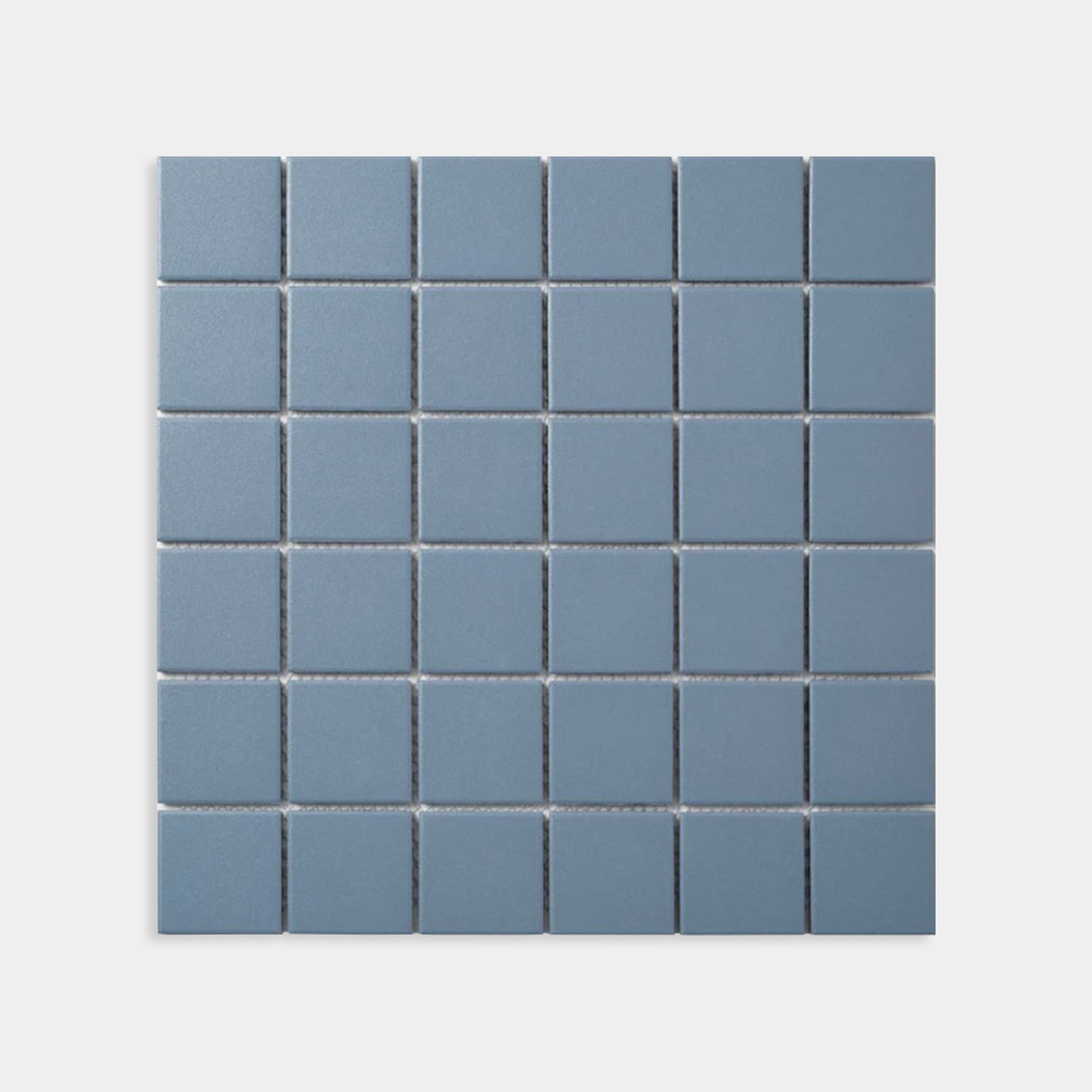 Cornflower Blue Unglazed Square 48x48