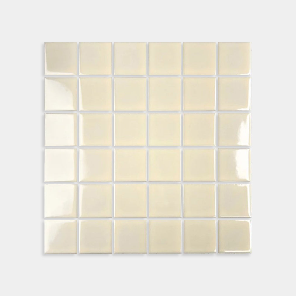 Cream Gloss Square 48x48