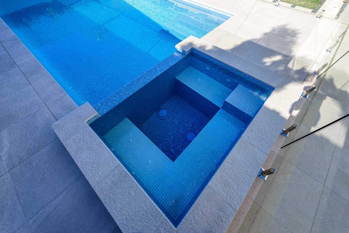 Ezarri Aus Designer Aquamarine Pool Tile
