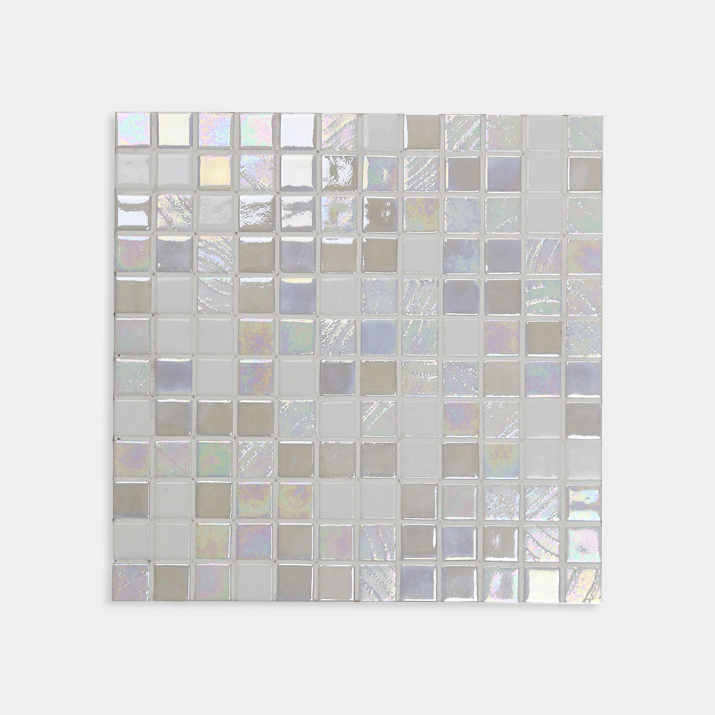 Ezarri Aus Designer White Russian Pool Tile