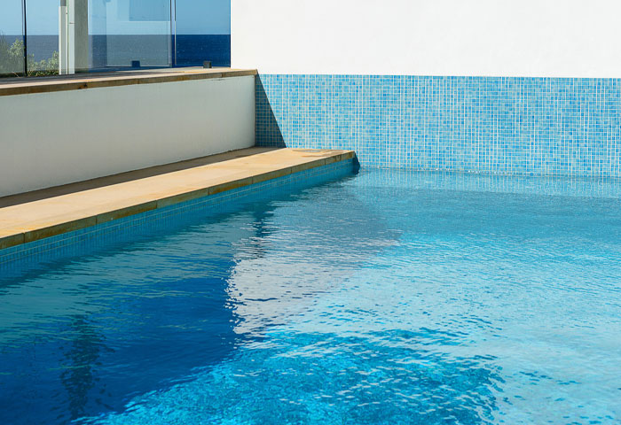 Ezarri Niebla Baby Blue Pool Tile
