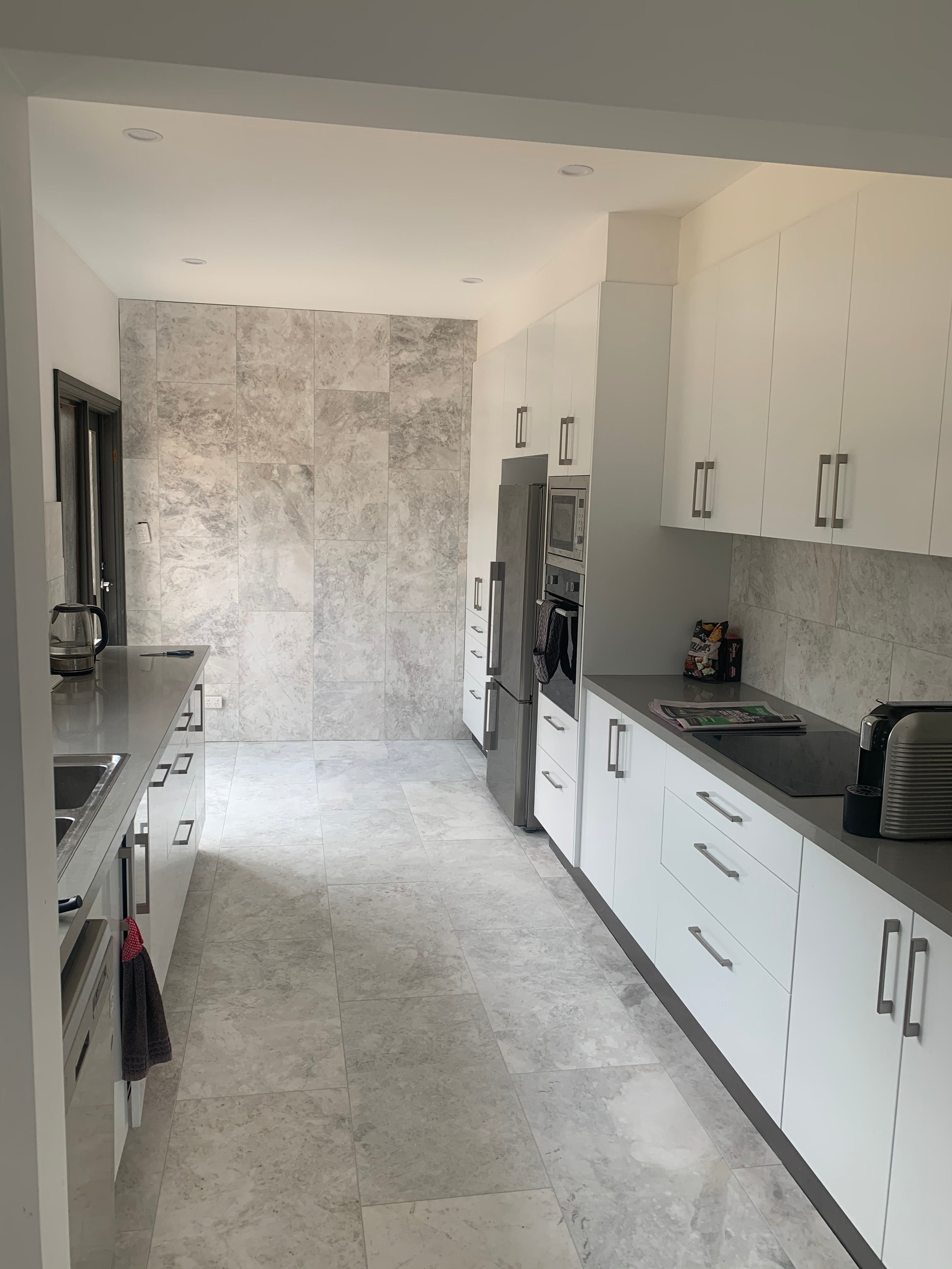 Nimbus White Honed Marble