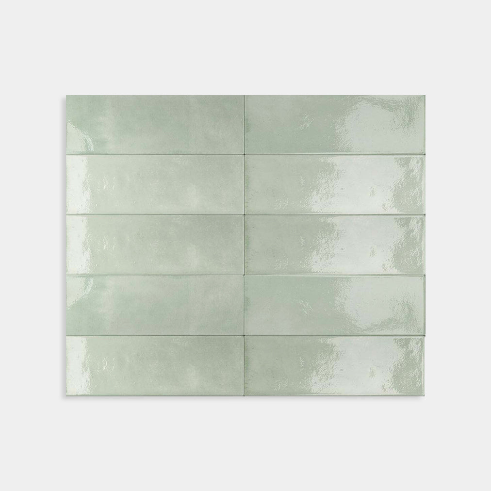 Mini Mint Gloss Tile 50x150