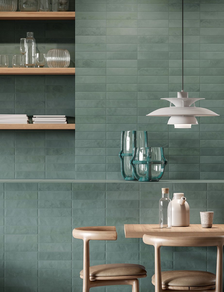 Miniature Cera Verde Foresta 60x240