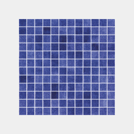 Nieve Azul Marino Pool Mosaic