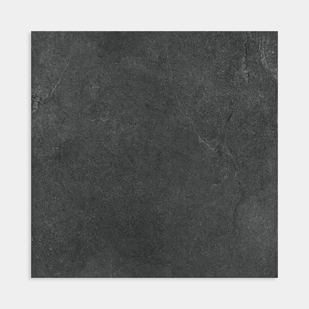 Oslo Charcoal In/Ext Tile 600x600