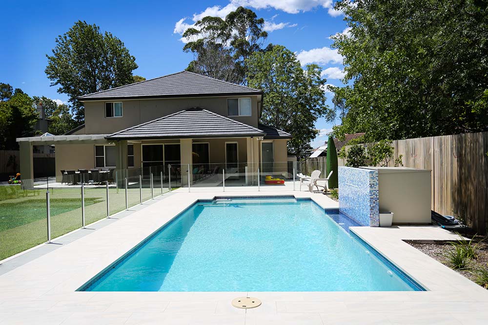 Paris Glass Pool Mosaic Tile