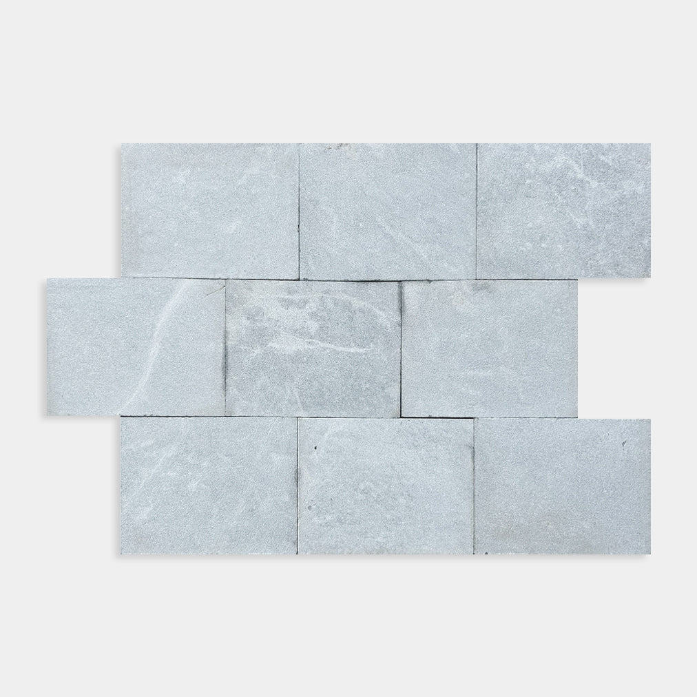 Pearl Grey Tumbled & Sandblasted Marble