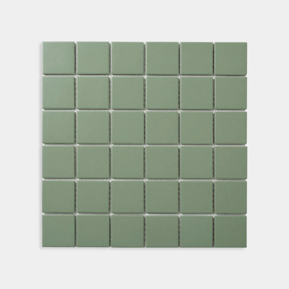 Pistachio Green Unglazed Square 48x48
