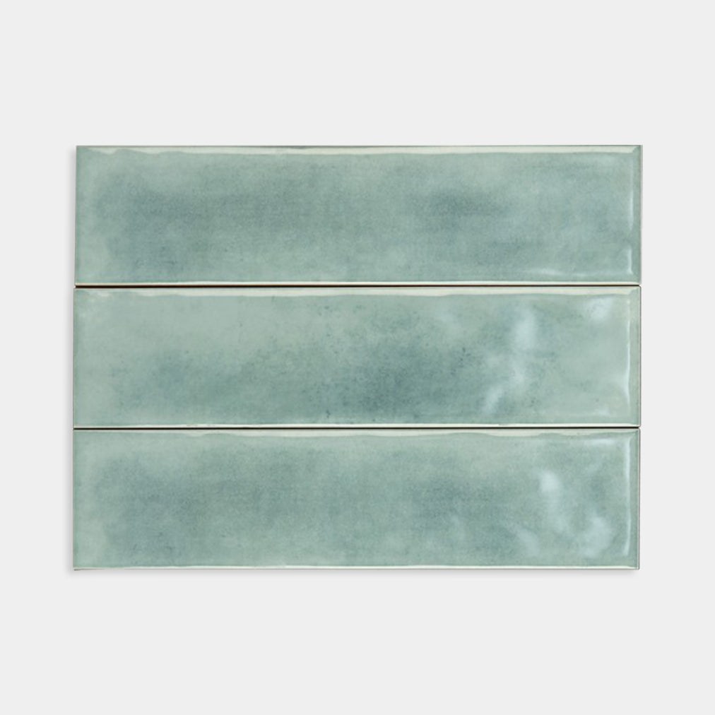 Tartha Turquoise Gloss Subway Tile 75x300