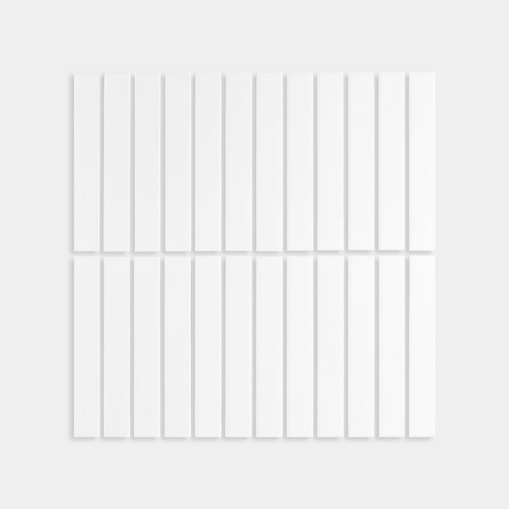 White Matt Large Kit Kat 22x145