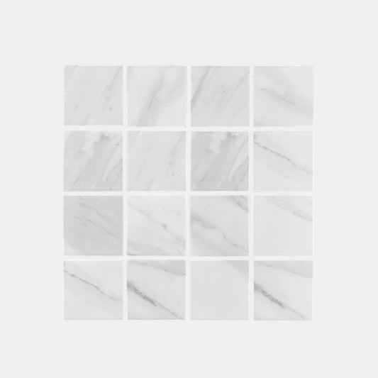 Carrara Look Square Matt Mosaic