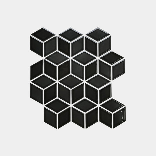 Balmain Black Cube Gloss Mosaic