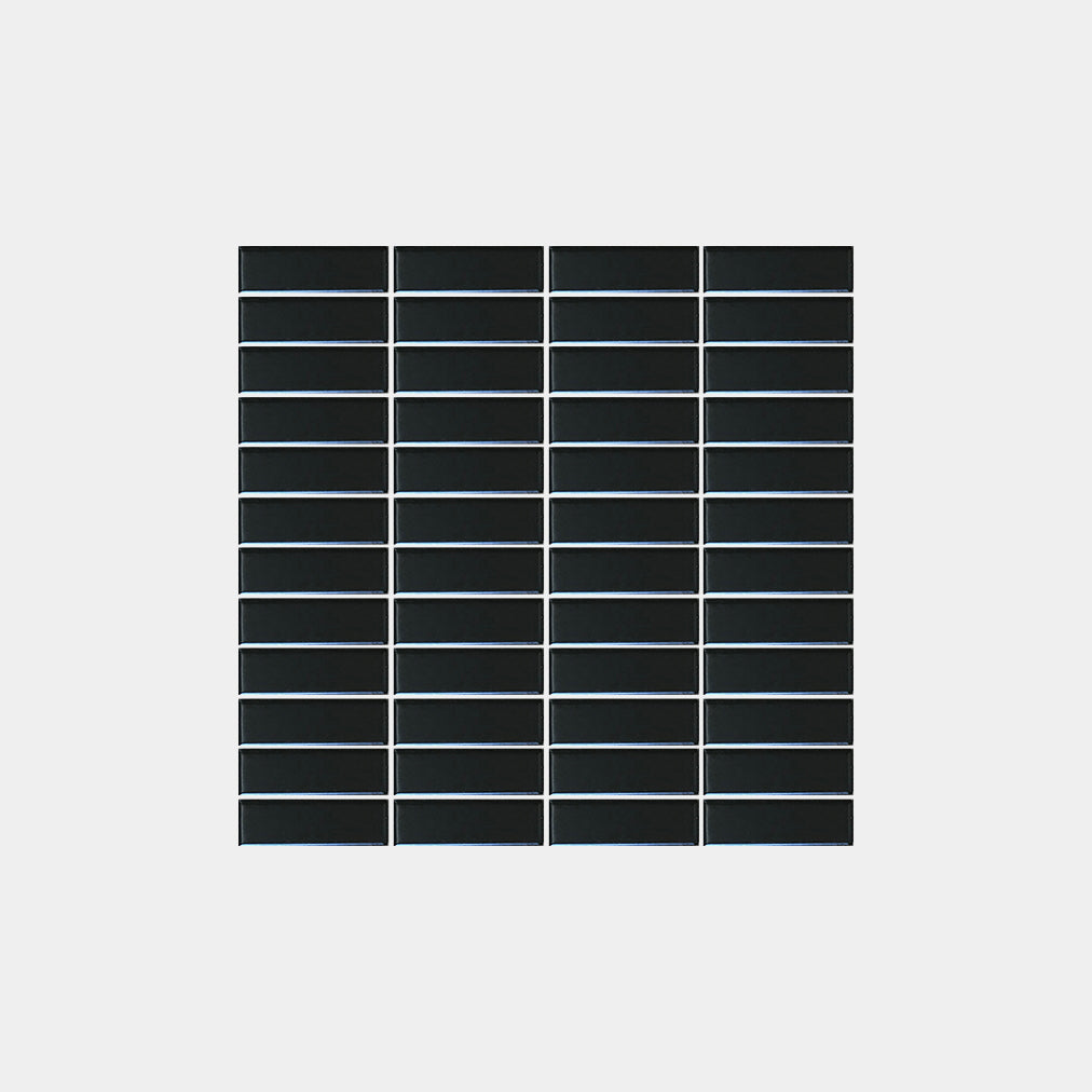 Balmain Black Rectangle Matt Mosaic