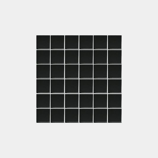 Balmain Black Square Gloss Mosaic