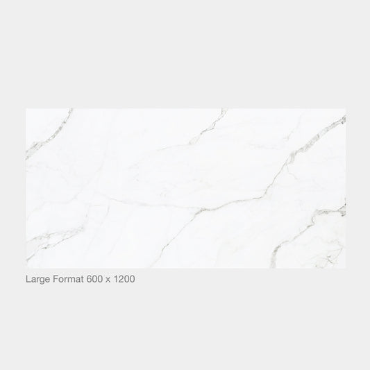 Statuario Marble Look Polished XL
